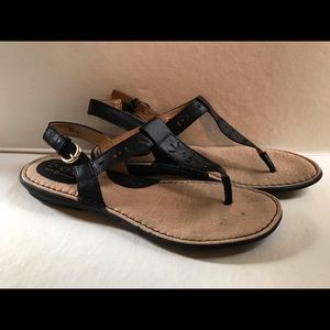 B.O.C. Black Sandals - Size 10